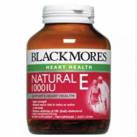  澳洲直邮Blackmores 澳佳宝 1000IU纯天然维生素E 100粒  